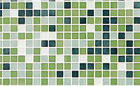 Мозаика Verde - часть5 с чипом 2,5x2,5, 31,3x49,5