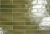 Плитка MANACOR BASIL GREEN глянц 6,5x40 арт. 26928