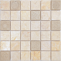 Мозаика Art Botticino MAT 48x48x8 мат, 30x30 8 мм