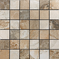 Мозаика Mosaico Dolomite Multicolor (5x5) лап, 30x30