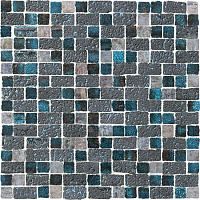 Мозаика Mos.RAKU SPACC.TURQUOISE 1.7x1.7 100983 глянц, 30,5x30,5