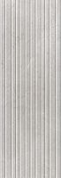 Плитка Низида серый светлый структура обрезной глянц, 25x75, арт. 12095R