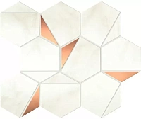 Мозаика Marvel Calacatta Delicato Gold Hex Shiny глянц 25,1x29 арт. A4WT