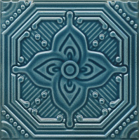 SSA002 Салинас синий. Декор (15x15)