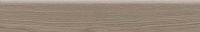 Плинтус Альберони коричневый светлый обрезной мат 9,5x60 9 мм арт. SG643820R\6BT