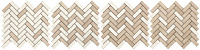 Мозаика TERRACRUDA MOSAICO DEGRADE' LUCE/SABBIA мат, 33,2x128,8 6 мм, арт. R06A