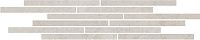 Декор Карму мозаичный серый светлый матовый мат, 15x75 9 мм, арт. T025/11206