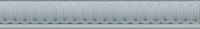 Бордюр Борромео голубой мат, 4x25 11 мм, арт. BOA007