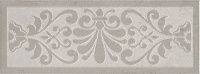 Декор Монсанту 2 серый светлый глянц, 15x40 8 мм, арт. HGD/B503/15147