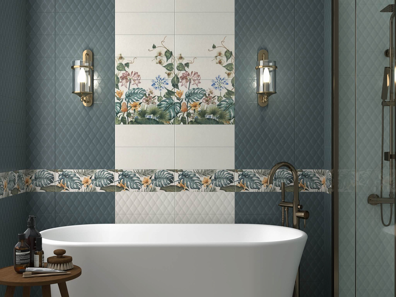 Коллекция Зимний сад KERAMA MARAZZI. 7 товаров плитки купить в Москве,  доставка по России