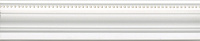 BLE022R Багет Фару белый матовый обрезной. Бордюр (5,5x25)
